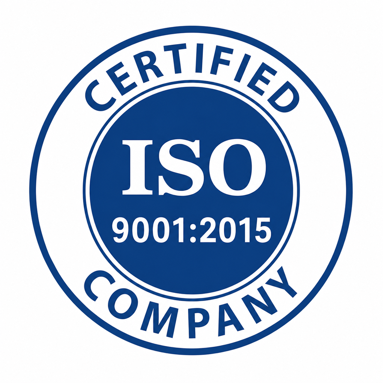 ISO 9001:2015 Certified Company